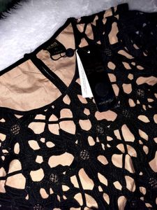 Elegant Black Lace Dress