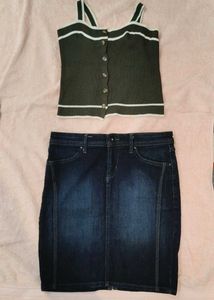 Combo Top and Skirt
