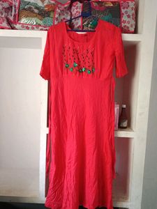 Orange Color New Top