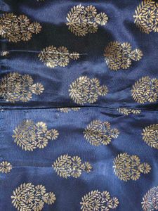 Blue Floral Lehenga Choli Set