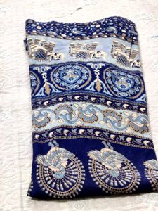 Boho Print Dress💙💚🤍