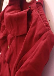 Elegant Maroon Maxi Dress