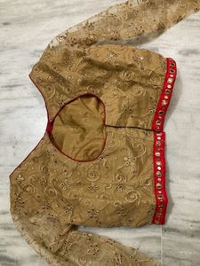 Thrifted Golden Lehanga