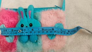Cute Blue Bunny Sling Bag For Kids