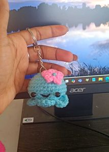 🧶🐙 Octopus Keychain