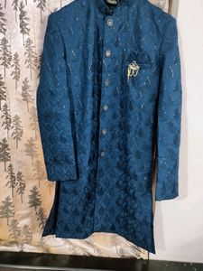Jodhpuri Suit Set Royal Blue