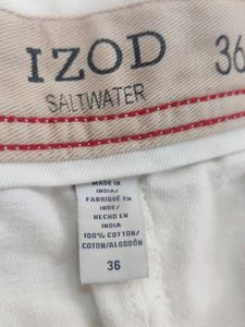 White Casual denim Shorts