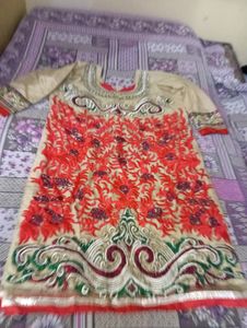 Beautiful Heavy Kurta With Dupatta