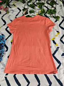 Salmon Crewneck Tee