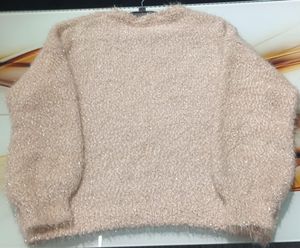 Cozy Beige Knit Sweater