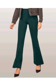 Bottle Green Bootcut Trouser