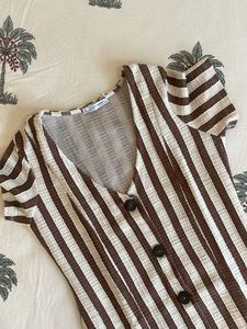 ZARA Striped Mini Dress
