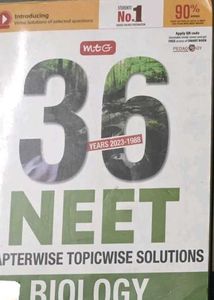 MTG 36 Years NEET PYQ (Biology)
