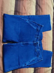 Cotton Kings Men Blue Regular Fit Denim Jeans