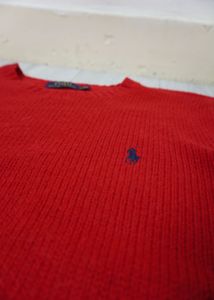 Ralph Lauren Red Sweater