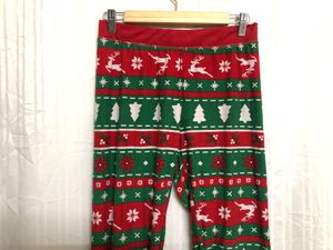 Fammy Jammies Red &amp; Green Leggings