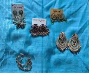 Fashionable Earrings &amp; Jhumkas