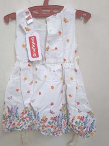 Babyhug Brand New Frock With Jacket / Shrug