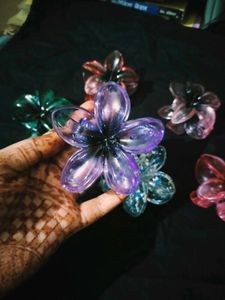 Flower Hair Clips  (Single Unit)