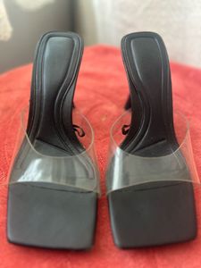 Clear Strap Heels
