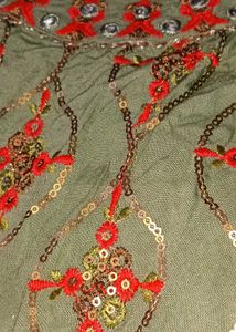 red gharara suit new