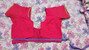 Pink Readymade Blouse
