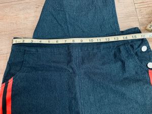 Denim Dungaree/Short Above Knee Length