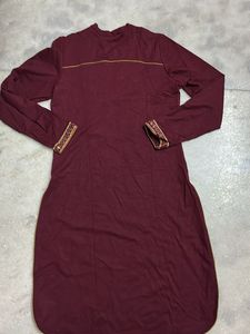 Branded Maroon Kurta