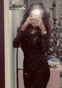 Elegant Black Party Dress