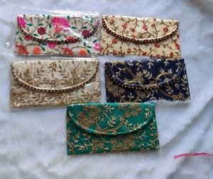 Embroidered Clutch(pack of 5)