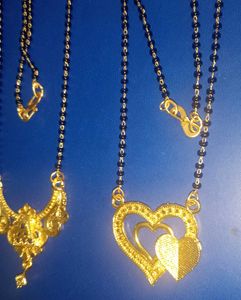 Mangalsutra  Set 3 With Earrings