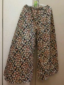 Kalamkari Print Palazzo Pants