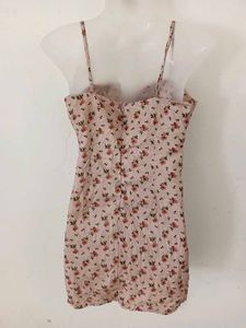 Floral Print Mini Dress