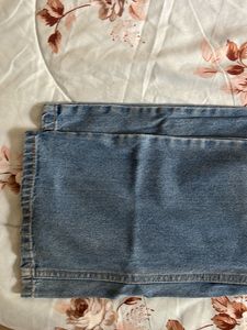 Wide Leg Denim Jeans