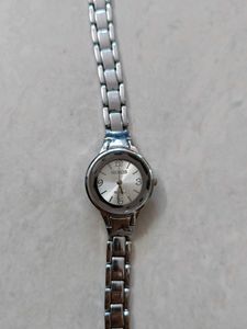 Silver Geneva Watch