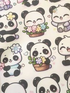 Cute Panda Stickers