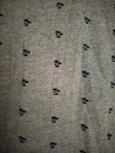 Gray Patterned Polo Shirt