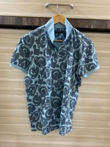 Paisley Print Polo Shirt