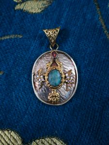 Beautiful Vintage Victorian Gemstone Pendant