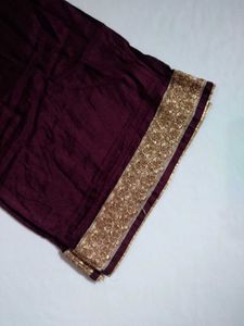 Elegant Purple Kurta Set