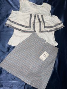 top & skirt
