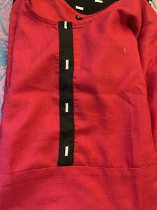 Women’s Red Anarkali Kurta