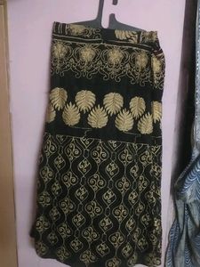 Black And Golden Indian Outfit