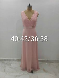 Elegant Pink Maxi Dress