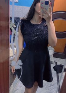 Sparkly Black Party Dress