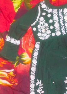 Beautiful Nyra Cut Kurti With Embroidery