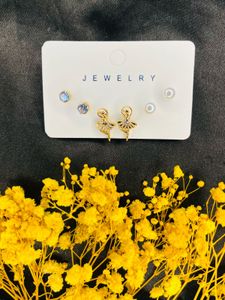 Dancing Girl Earring Set