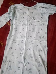 Light Sky Blue Colour Kurti