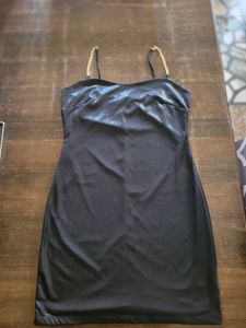 Pretty black skater dress