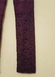 Hosiery cotton and net pyjama
